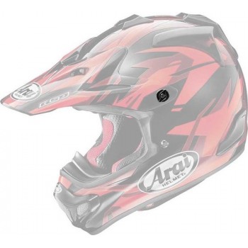 Arai MX-V Helmklep Schroeven-Wit