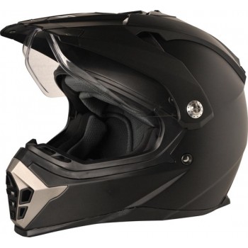 RXA X-Road Helm - Mat Zwart