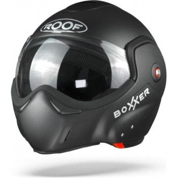 ROOF BoXXer Darkside Graphite Mat Limited Edition Systeemhelm - Motorhelm - Maat M