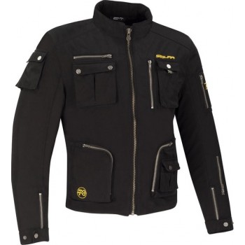 Segura Tazer Black Textile Motorcycle Jacket M