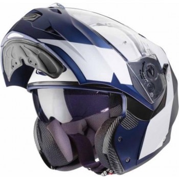 Caberg Systeemhelm Duke Impact - Wit / Blauw-Extra Large
