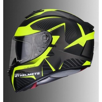 Helm MT Blade II SV Blaster mat fluor geel XL