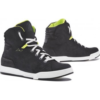 Forma Swift Dry Black White Motorcycle Shoes 39