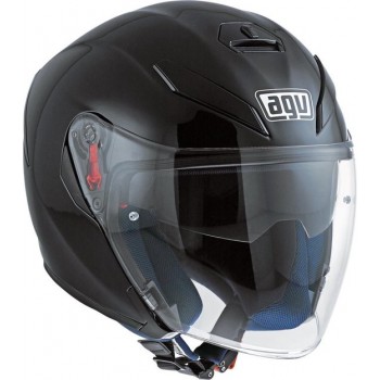 Agv K-5 Jet Mat Zwart Jethelm - Motorhelm - Maat XL