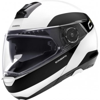 Schuberth C4 Pro Fragment Wit Systeemhelm - Motorhelm - Maat XL