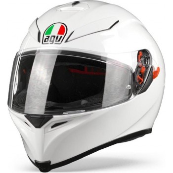 Agv K5 S Max Vision Pearl Wit Integraalhelm - Motorhelm - Maat XXL