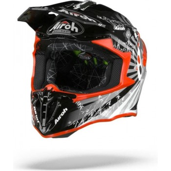 Airoh Twist 2.0 Katana Rood Gloss Crosshelm - Motorhelm - Maat S