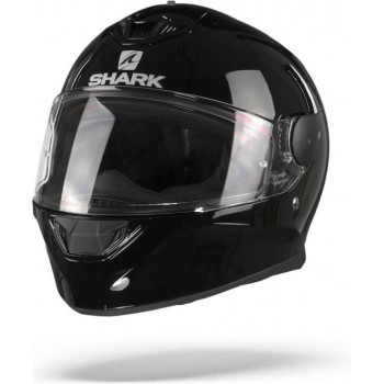 Shark D-Skwal 2 Blank Zwart Blk Integraalhelm - Motorhelm - Maat L