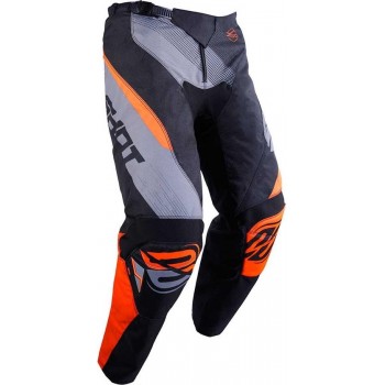 Shot Kinder Crossbroek Devo Ultimate Black/Neon Orange-26