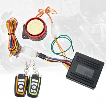 Scooter Alarm |Motor Alarm | Met afstand starten | 12V | Alarmsysteem 125 db | Anti-diefstal | Sleutel met afstandsbediening