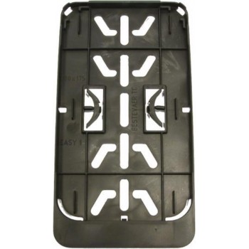 Kentekenplaat houder Premium staand - Brommer snorfiets 17.5 x 10 cm - Clip on - Universeel