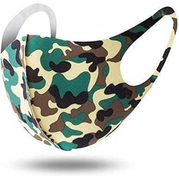 Camouflage Mondmasker | Gezichtsmasker | Mondkapje | Wasbaar | Herbruikbaar | Mond Masker | Groen