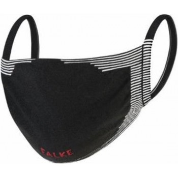 FALKE Sportive Look 2-PACK Unisex Mondkapje 44802 - Zwart 3009 black Unisex - XS