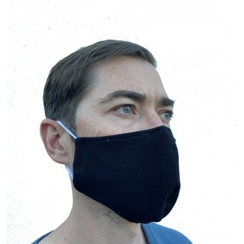 Mondmasker 100% Katoen – Wasbaar – Mondkapjes – Mondkapje – Niet Medisch - Zwart