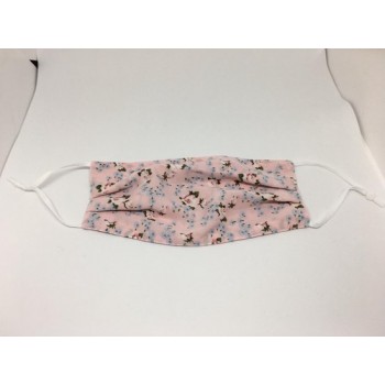 Mondkapje - Mondmasker - Bloemenprint - Roze - Herbruikbaar  - One size fits all