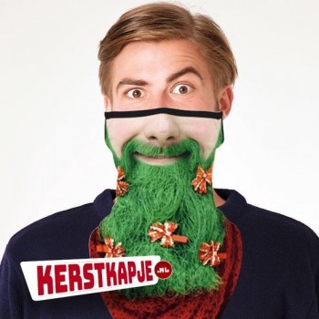 Strikje er om? Kerstkapje, hét (foute) kerst mondkapje voor de feestdagen