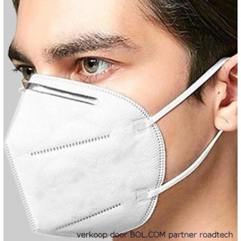 Mondmasker - Mondkapje - 4 laags - Niet medisch - 18 stuks - Roadtech