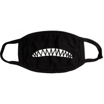 Set van 2 - Zwart Mondmasker \ Stofmasker \ Herbruikbaar Wasbaar Katoenen Mondkap Mondkapje