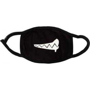 2x Katoen Zwart Herbruikbaar Wasbaar Mondmasker \ Mond en neus masker \ Stofmasker \ Mondkapje