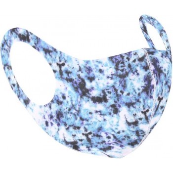 Attitude Holland Masker Blue Acid Wash Mondkapje Blauw