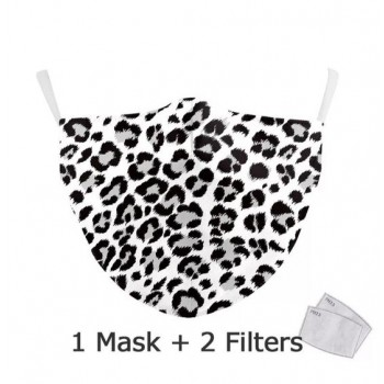 Wasbare mondkapjes Panter print