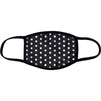 Mondkapje | wasbaar mondmasker | Stippen grijs | Leuke mondkapjes
