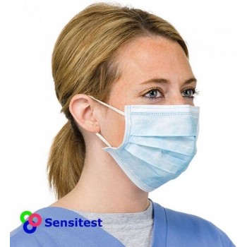 3 Laags Mondkapjes Sensitest niet medisch Gezichtsmasker 50 stuks