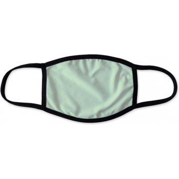 Mondkapje | wasbaar mondmasker | effen lichtgroen | Leuke mondkapjes
