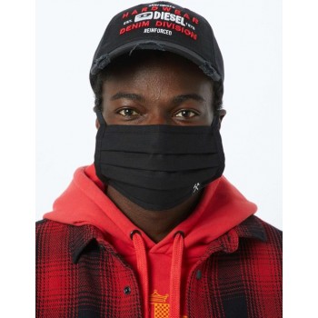 Grubenhelden niet-medisch mondmasker 5 stuk Zwart-One Size
