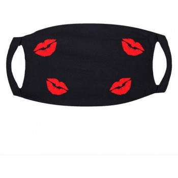 ZWART MONDKAPJE KISS KISS