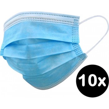 LUQ® Mondkapje Wegwerp Mondkapjes Mondmasker Niet Medisch - 10 Stuks