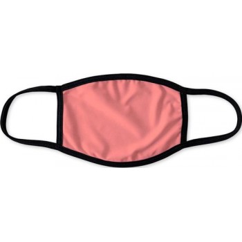 Mondkapje wasbaar | Mondmasker | Mondkapje met print | Kleur: Zalm