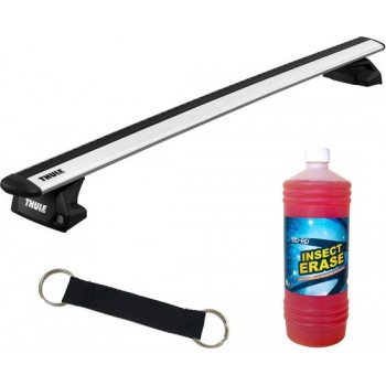 Thule dakdragers compleet voor BMW X5 19-heden Wingbar Evo zilver met geïntegreerde / gesloten dakrails