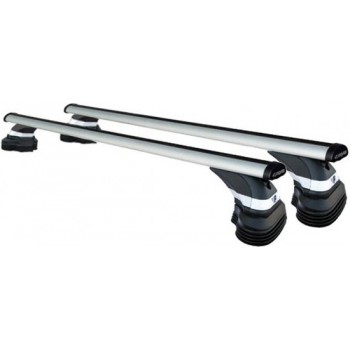 Faradbox Dakdragers BMW 1 serie E81 3d 2004-2011 glad dak met fixpoint, 100kg laadvermogen