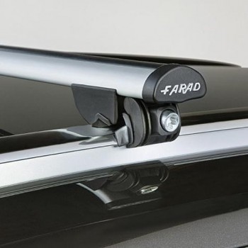 Faradbox Dakdragers Audi A3 Sportsback 2004-2013 gesloten dakrail, 100kg laadvermogen