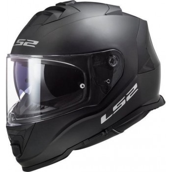 LS2 FF800 Storm motorhelm Single mono mat zwart XL