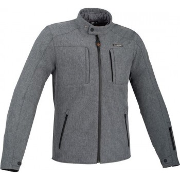 Bering Carver Grey Textile Motorcycle Jacket S