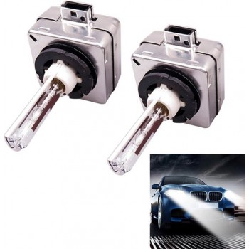 2 STKS D1R 35W 3800 LM 8000K HID-lampen Xenon-lampen, DC 12V (wit licht)
